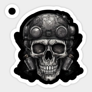 undead soldier Sticker